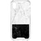 Marble Split iPhone XS Clear Case