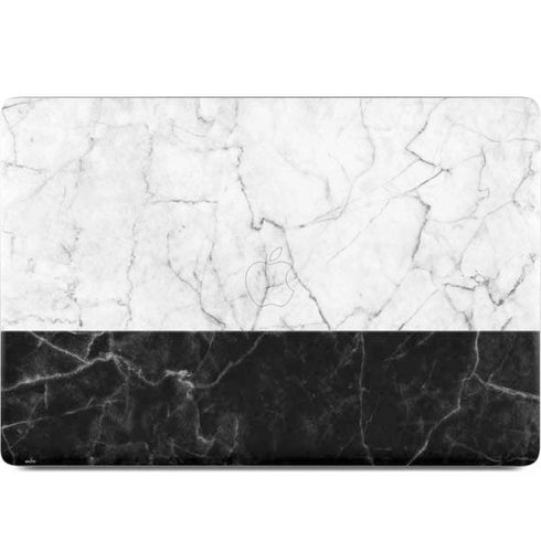 Marble Split MacBook Skins