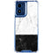 Marble Split Moto G Play 4G (2024) Clear Case