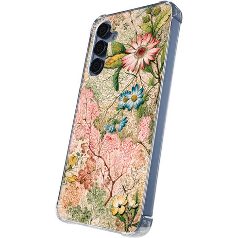 Marbled Paper by William Kilburn Galaxy A35 5G Clear Case