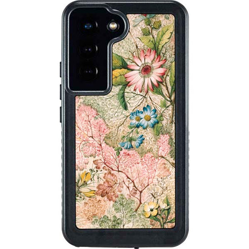 Marbled Paper by William Kilburn Galaxy S24 Waterproof Case