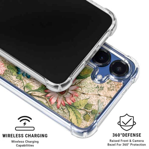 Marbled Paper by William Kilburn Galaxy S25 Plus Clear Case
