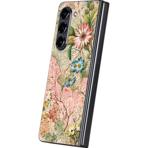 Marbled Paper by William Kilburn Galaxy Z Fold5 5G Skin