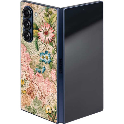 Marbled Paper by William Kilburn Galaxy Z Fold6 Skin
