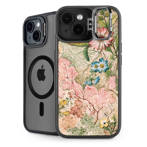 Marbled Paper by William Kilburn iPhone 15 Plus Kickstand Case