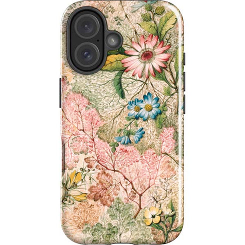 Marbled Paper by William Kilburn iPhone 16 Impact Case