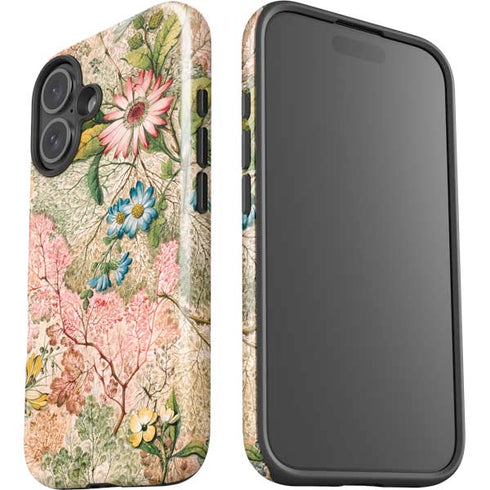 Marbled Paper by William Kilburn iPhone 16 Plus Impact Case