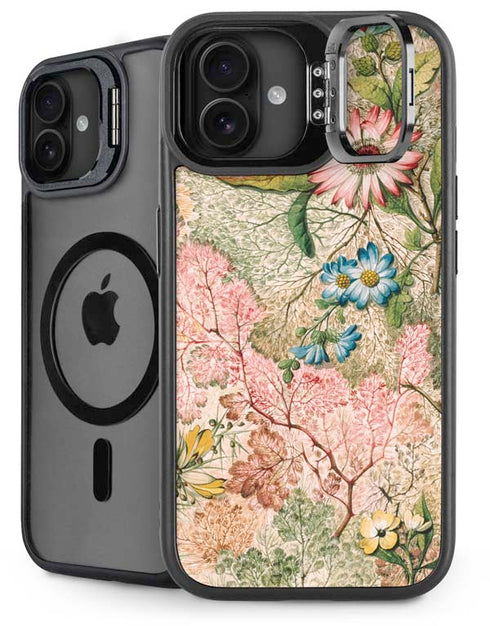 Marbled Paper by William Kilburn iPhone 16 Plus Kickstand Case