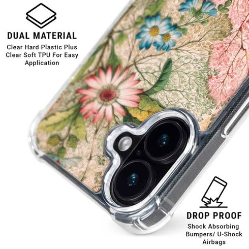 Marbled Paper by William Kilburn iPhone 16 Plus MagSafe Case