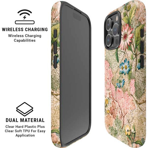 Marbled Paper by William Kilburn iPhone 16 Pro Max Magsafe Impact Case