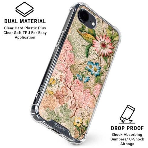 Marbled Paper by William Kilburn iPhone 16e Clear Case