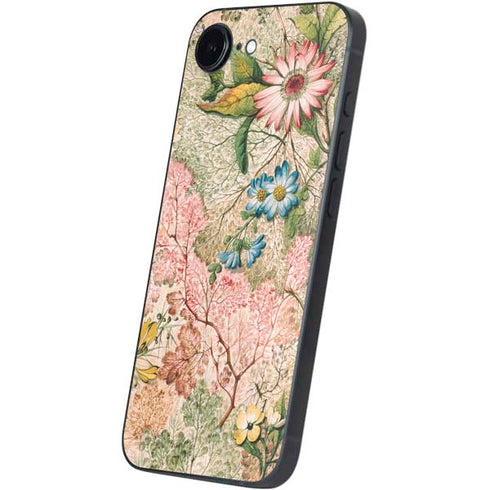 Marbled Paper by William Kilburn iPhone 16e Skin