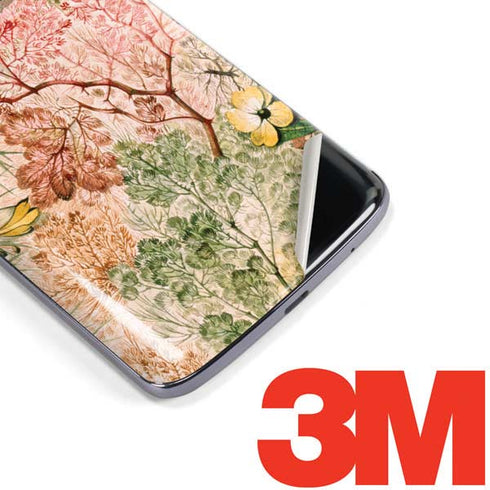 Marbled Paper by William Kilburn Moto E5 Plus Skin