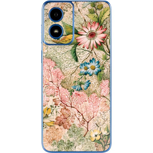 Marbled Paper by William Kilburn Moto G Play 4G (2024) Skin