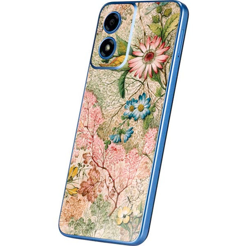 Marbled Paper by William Kilburn Moto G Play 4G (2024) Skin