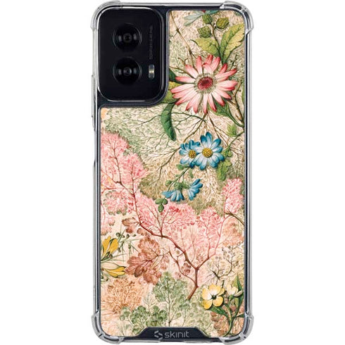 Marbled Paper by William Kilburn Moto G Power 5G (2024) Clear Case