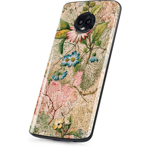 Marbled Paper by William Kilburn Moto G6 Skin
