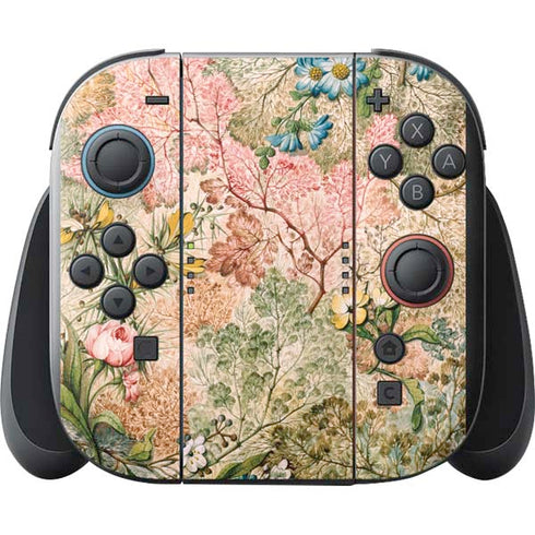 Marbled Paper by William Kilburn Nintendo Switch 2 (2025) with Joy-Con Skin