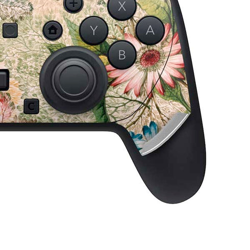 Marbled Paper by William Kilburn Nintendo Switch 2 (2025) Pro Controller Skin