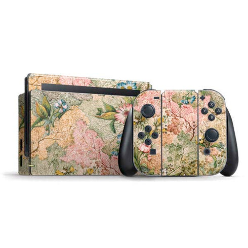 Marbled Paper by William Kilburn Nintendo Skins