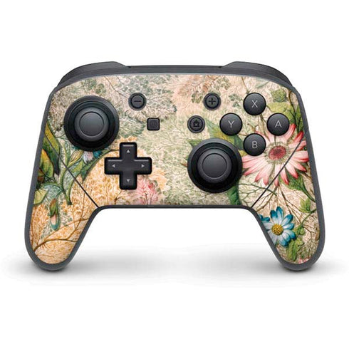 Marbled Paper by William Kilburn Nintendo Skins
