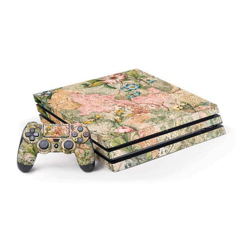 Marbled Paper by William Kilburn PlayStation PS4 Skins