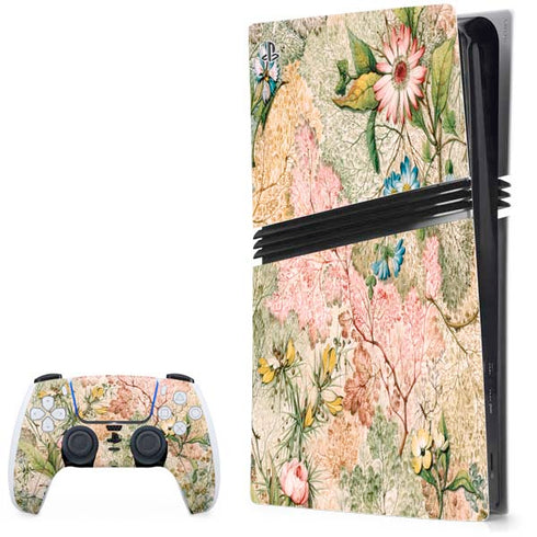 Marbled Paper by William Kilburn PS5 Pro Bundle Skin