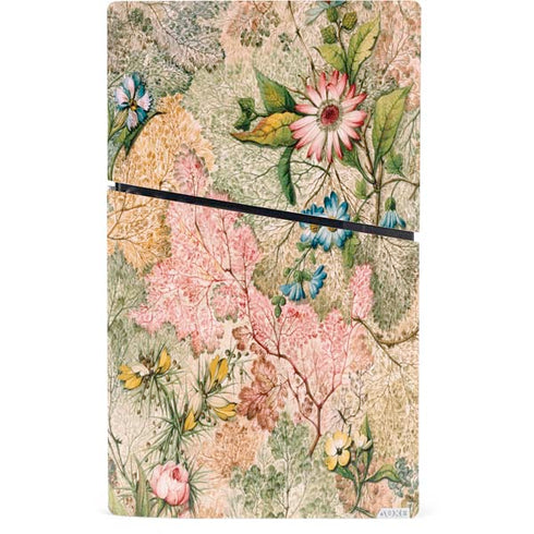 Marbled Paper by William Kilburn PS5 Slim Digital Edition Console Skin