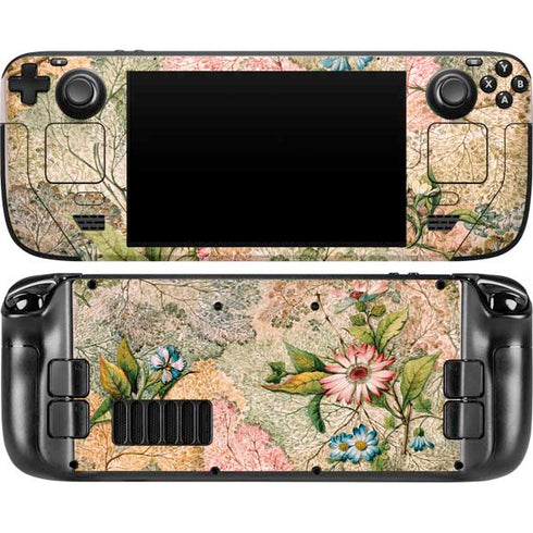 Marbled Paper by William Kilburn Steam Deck Handheld Gaming Computer OLED Skin