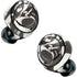 Marbleized Black Amazon Echo Buds Skin
