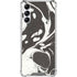 Marbleized Black Gabb Phone 4 Clear Case