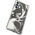 Marbleized Black Gabb Phone 4 Clear Case