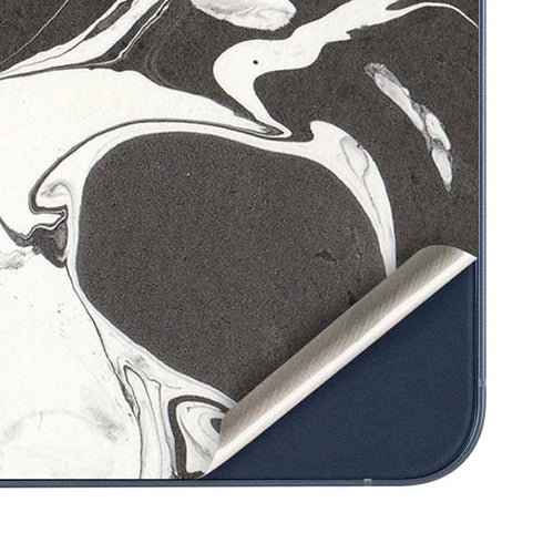 Marbleized Black Galaxy A36 5G Skin