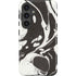 Marbleized Black Galaxy S25 Impact Case