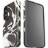 Marbleized Black Galaxy S25 Impact Case