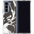 Marbleized Black Galaxy Z Fold5 5G Clear Case