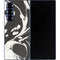 Marbleized Black Galaxy Z Fold6 Skin
