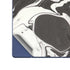 Marbleized Black Galaxy Z Fold6 Skin