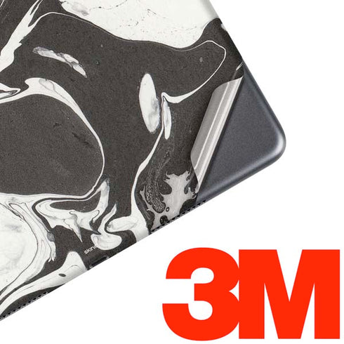 Marbleized Black iPad Skins
