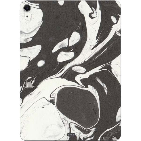 Marbleized Black Apple iPad Air Skin