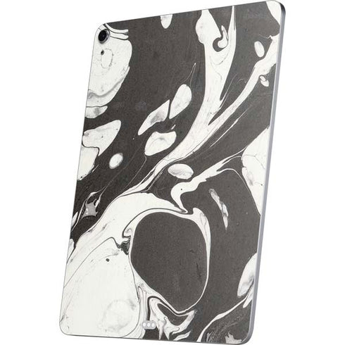 Marbleized Black Apple iPad Air Skin