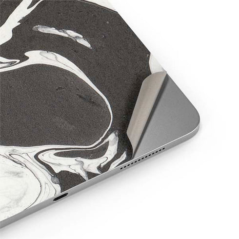 Marbleized Black Apple iPad Air Skin