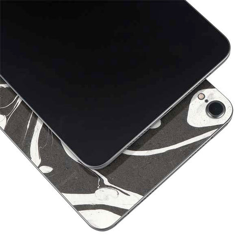Marbleized Black Apple iPad Mini Skin