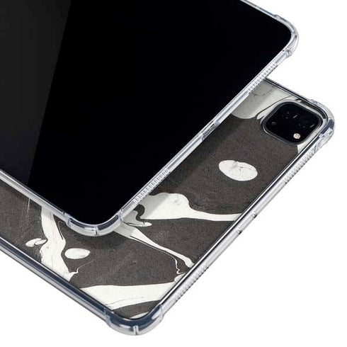 Marbleized Black iPad Pro 11in (2024) Clear Case