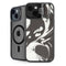 Marbleized Black iPhone 14 Kickstand Case