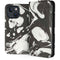 Marbleized Black iPhone 14 Plus Folio Case