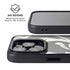 Marbleized Black iPhone 14 Pro Kickstand Case