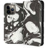 Marbleized Black iPhone 14 Pro Max Folio Case
