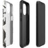 Marbleized Black iPhone 15 Impact Case