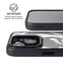 Marbleized Black iPhone 15 Kickstand Case